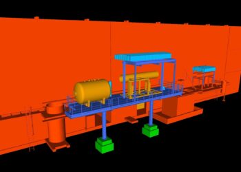 Work platform for refrigeration system